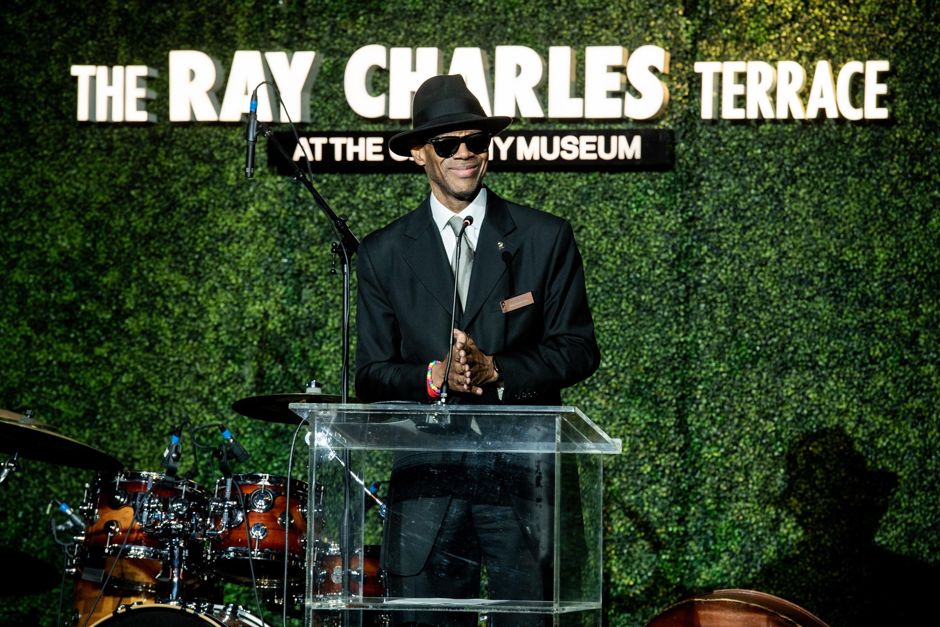 GRAMMY Museum Inaugurates Ray Charles Terrace featuring Jimmy Jam